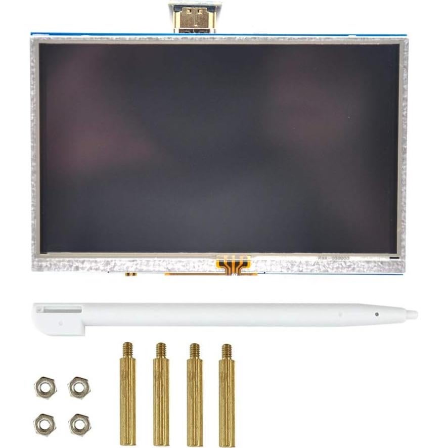 Pantalla Táctil 5" LCD 800x480 HDMI para Raspberry Pi