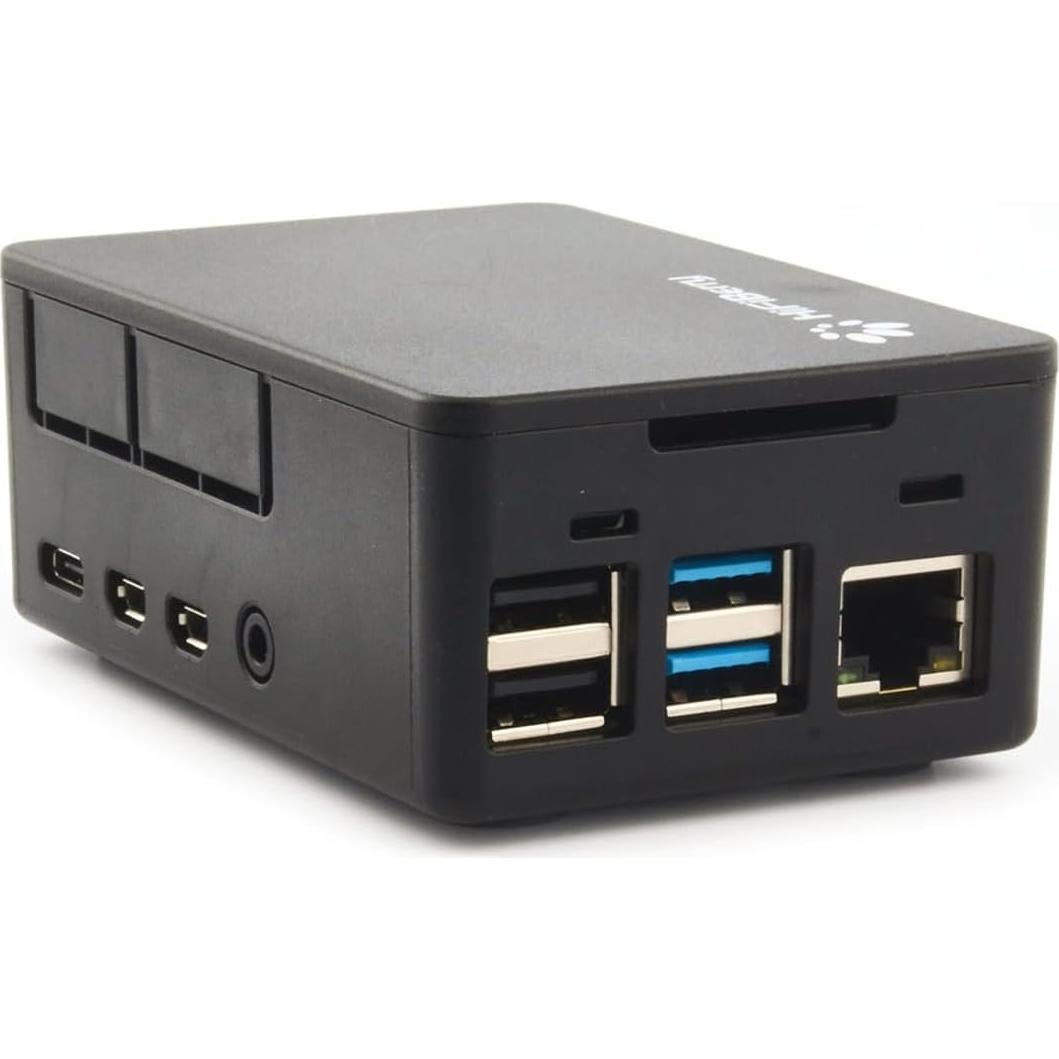 Funda HighPi para Raspberry Pi 4 - Plástico ABS, Montaje Fácil