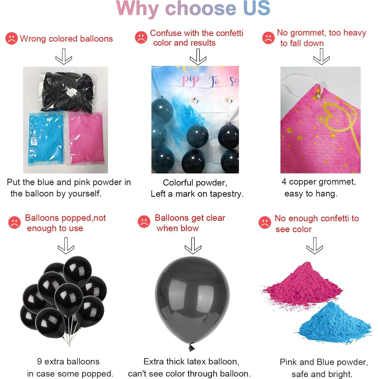 Juego de Dardos Revelación de Género - Hongpar - Kit Fiesta