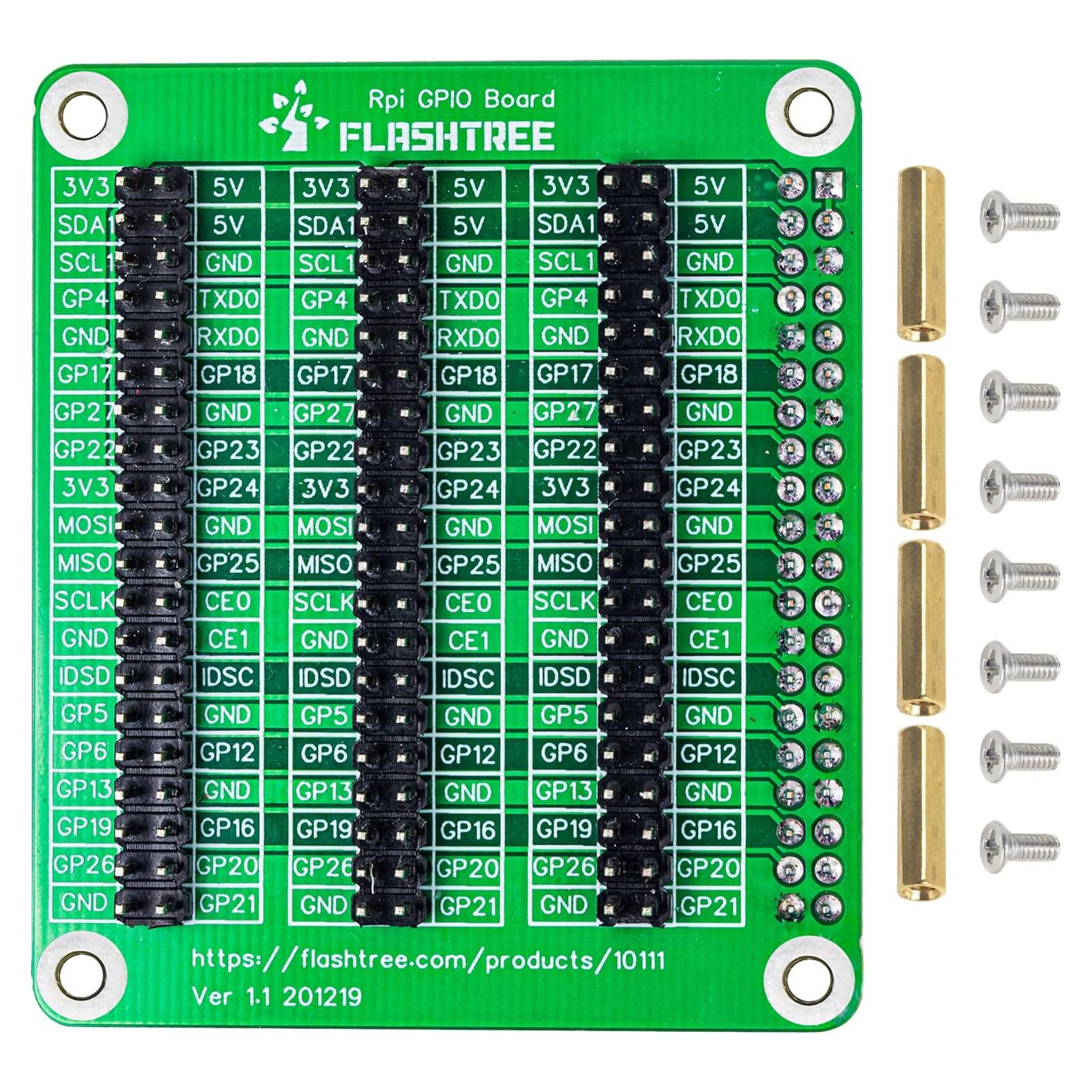 Módulo de extensión GPIO Jujinglobal para Raspberry Pi 3/2 B+ Zero