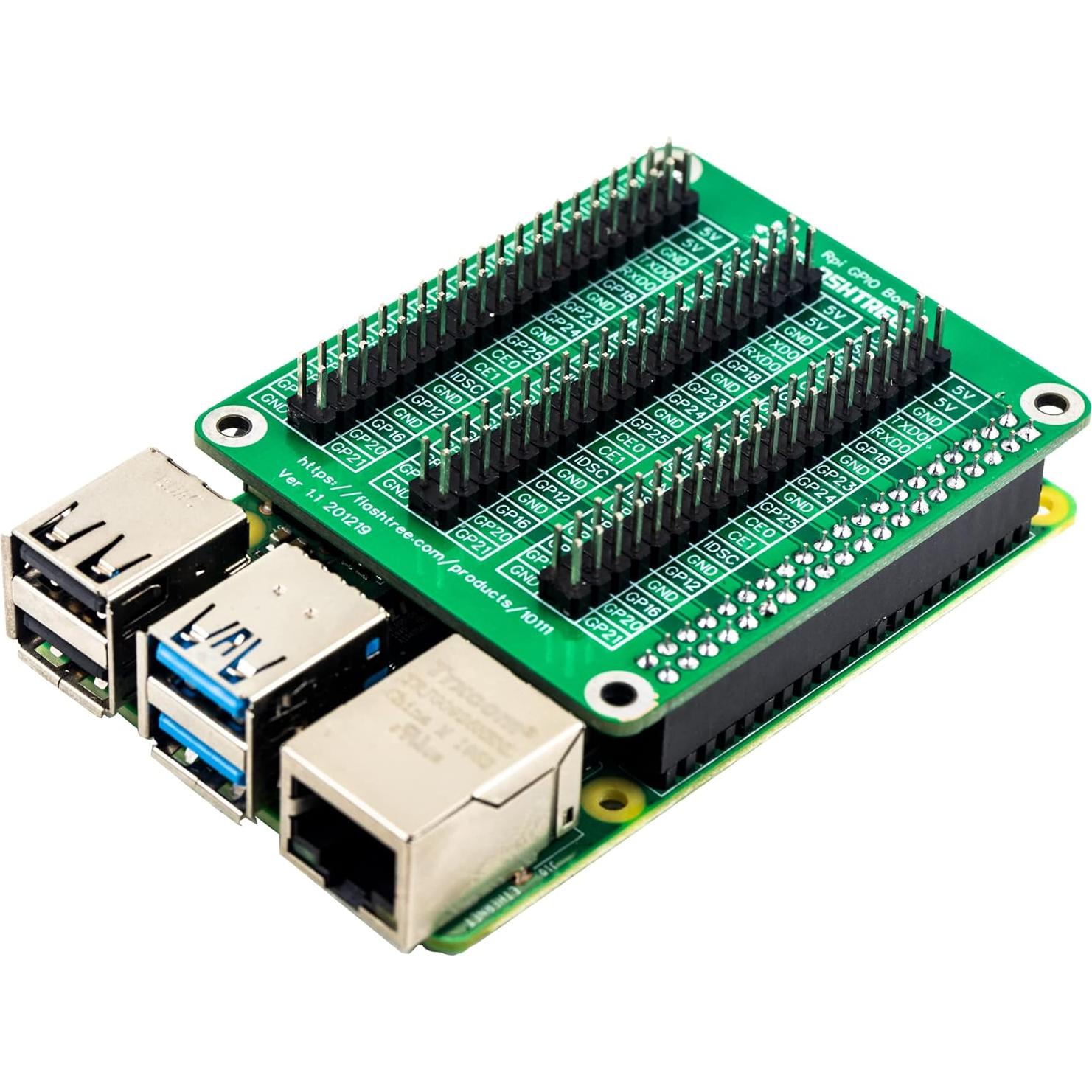 Módulo de extensión GPIO Jujinglobal para Raspberry Pi 3/2 B+ Zero