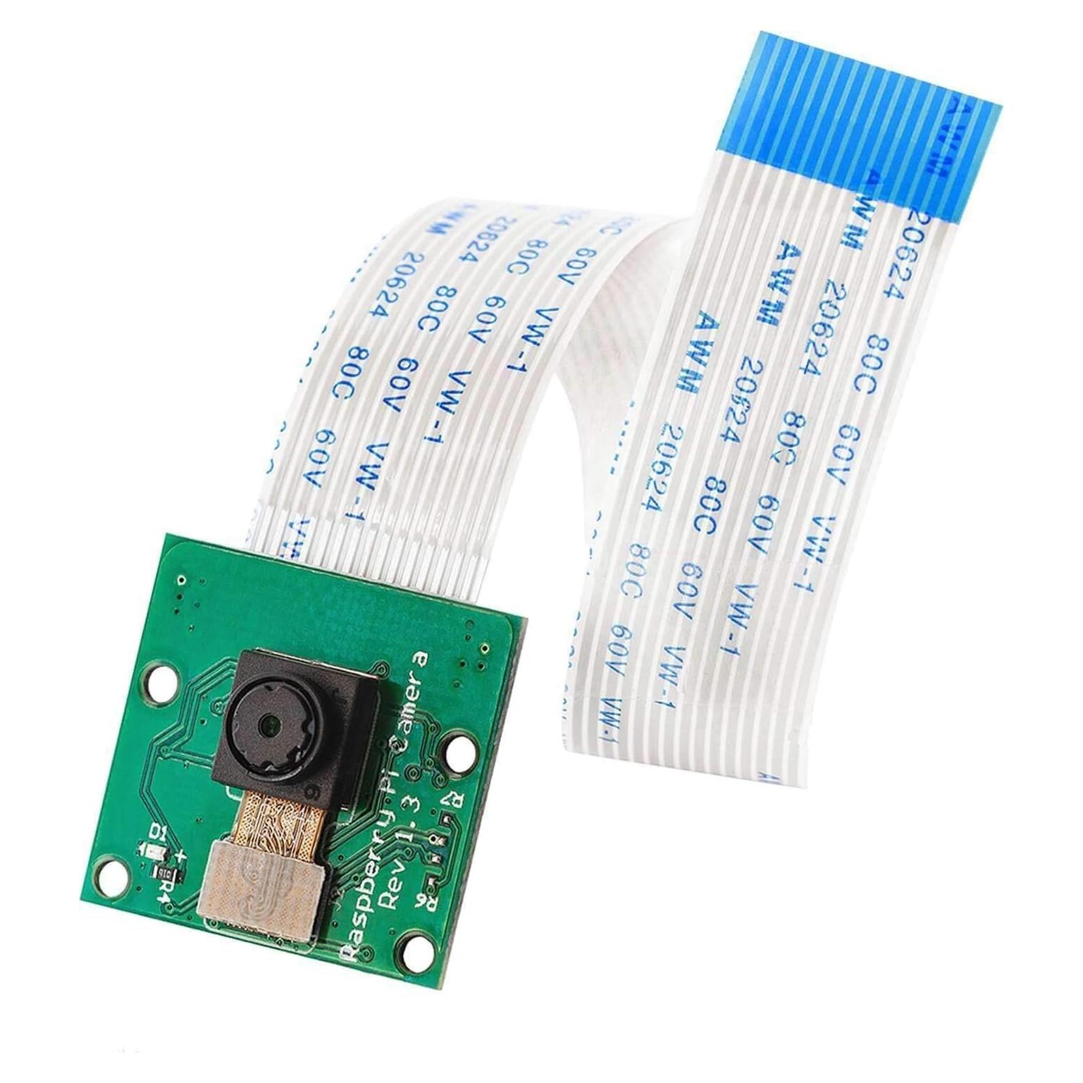 Cámara HD 5MP AZ-Delivery para Raspberry Pi con cable 15cm