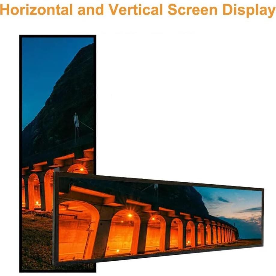 Pantalla IPS 6.9" EDIY 1280x480 para Raspberry Pi y PC