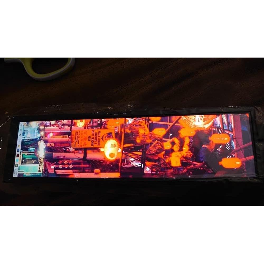 Pantalla IPS 6.9" EDIY 1280x480 para Raspberry Pi y PC