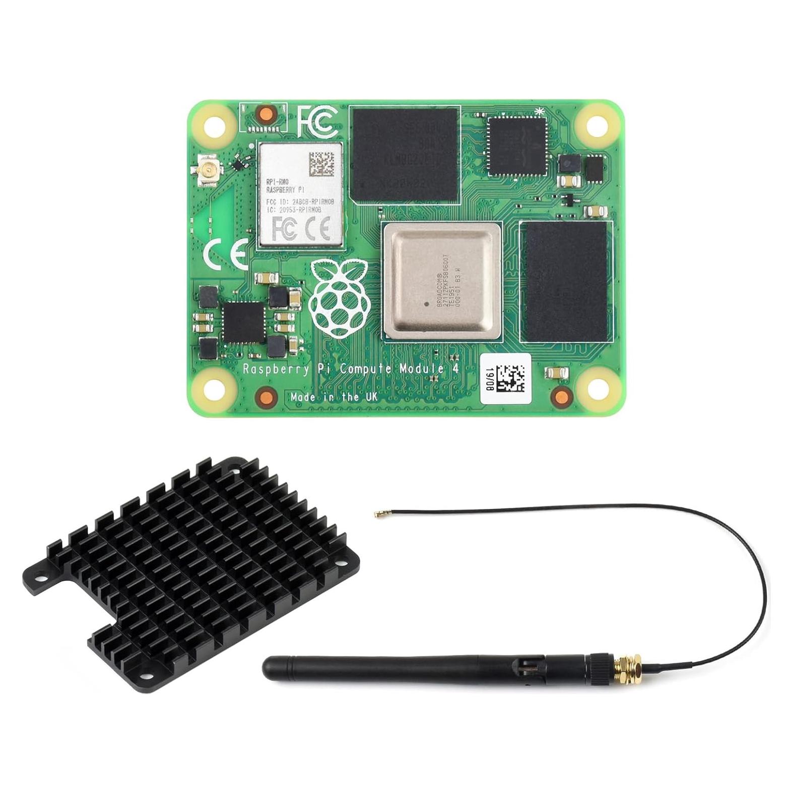 Módulo de Computación Waveshare Pi 4 con Raspberry Pi CM4101