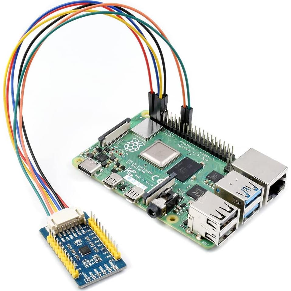 Placa de Expansión I2C Waveshare AW9523B para Raspberry Pi