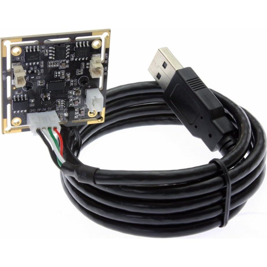 Cámara USB 1.3MP ELP con Lente 3.6mm y Visión Nocturna