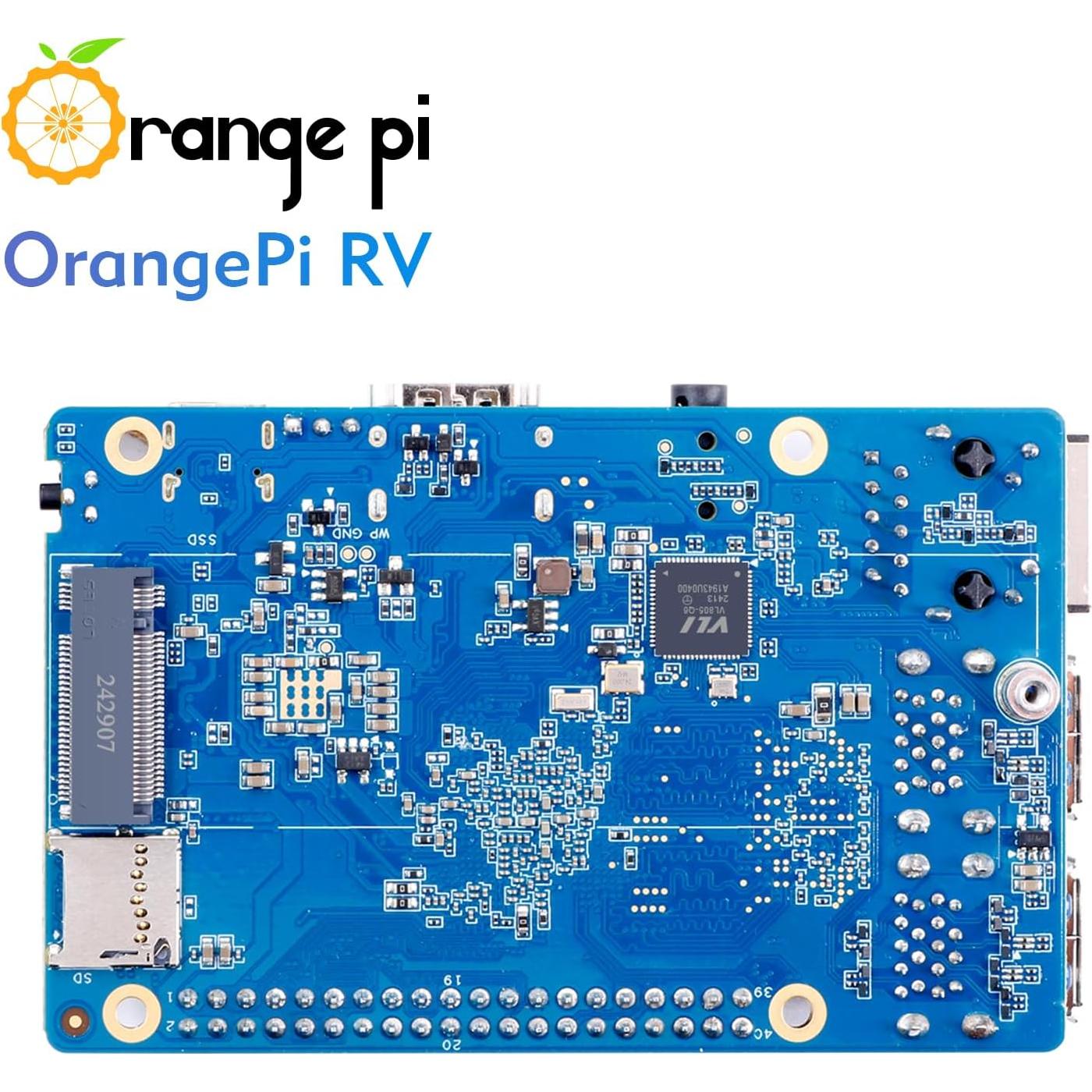 Placa de Desarrollo Orange Pi RV 4GB RISC-V 1.5GHz 4K