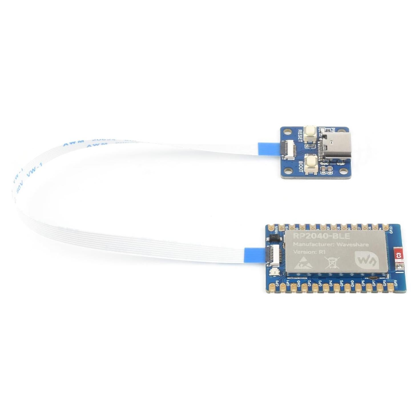 Placa de desarrollo RP2040-BLE Waveshare con USB tipo C