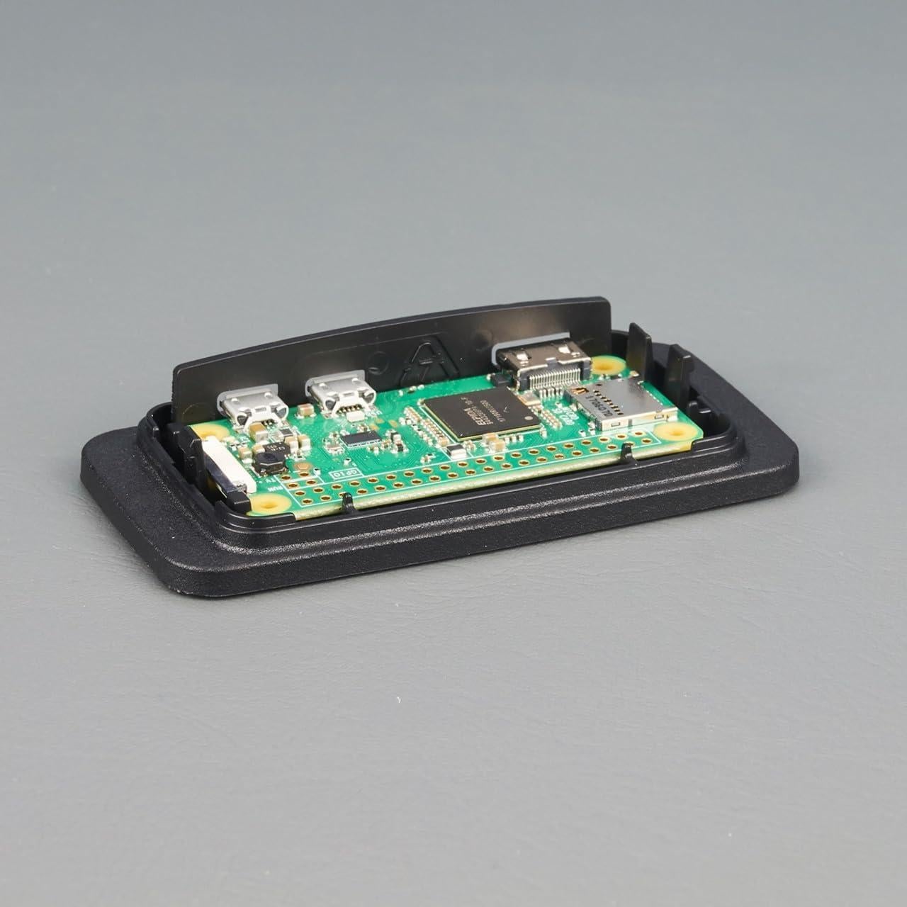Caja Estándar para Placa Pi Zero/Zero 2 W Genérico - Negro