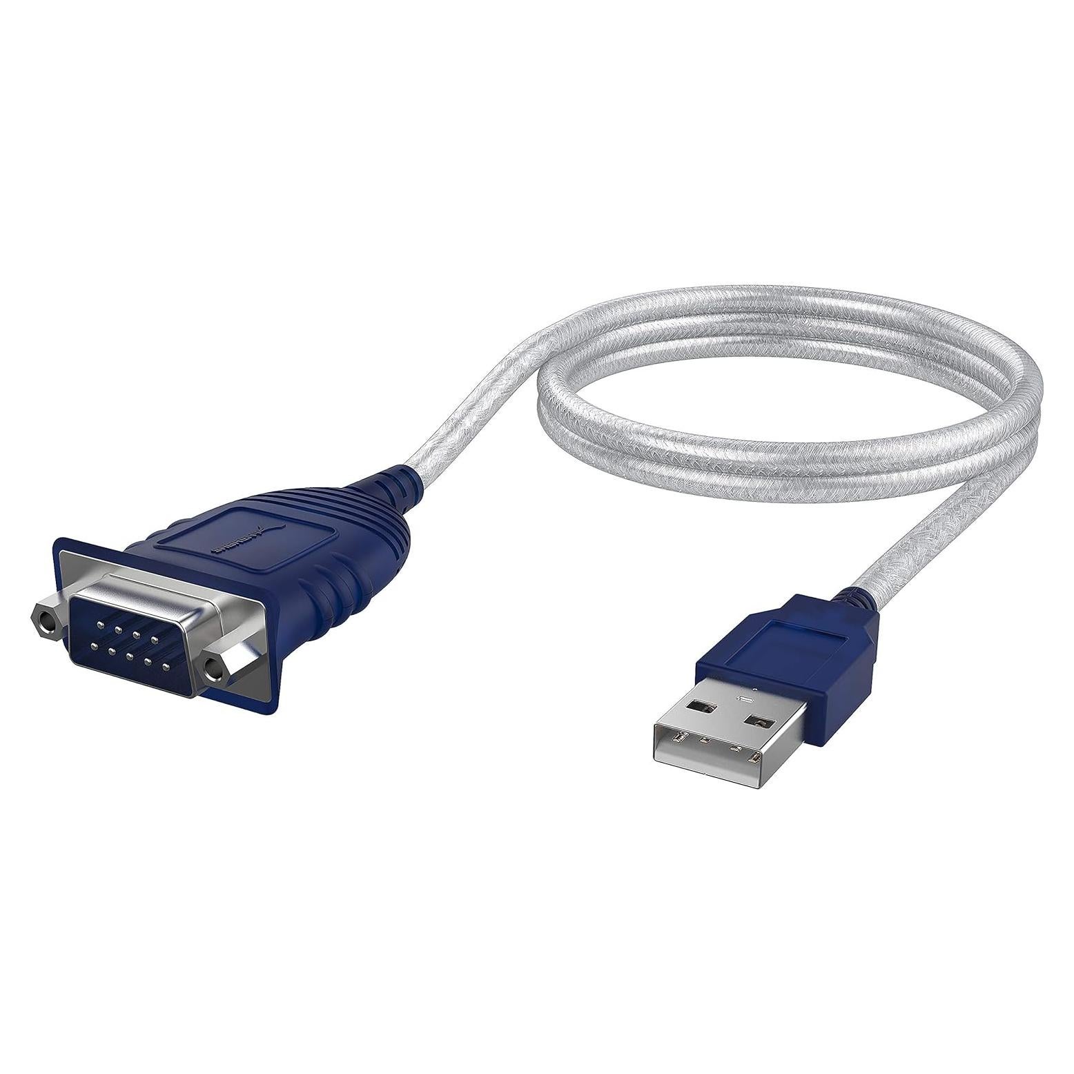 Convertidor USB 2.0 a Serial RS-232 SABRENT 0.76m