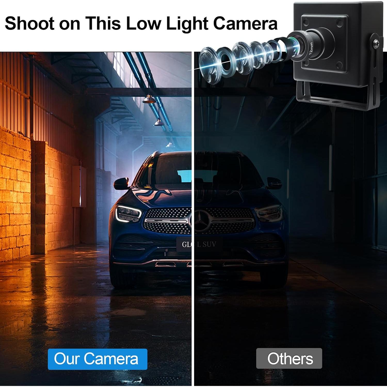 Cámara USB MMlove 12MP 1080P 120fps Plug & Play