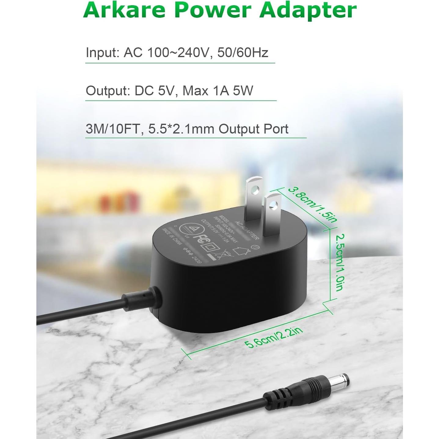 Adaptador AC/DC 5V 1A 5W SHENZHEN TEKA para dispositivos