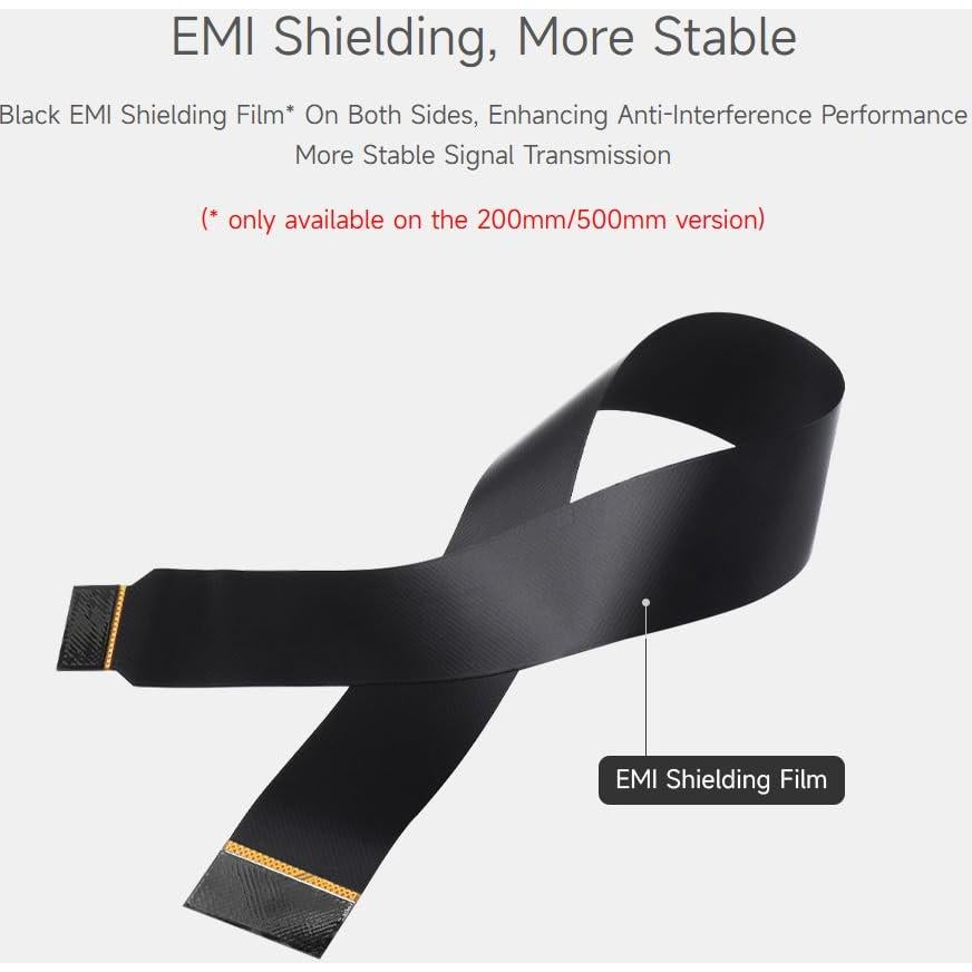 Cable flexible DSI FPC 3PCS Waveshare 300mm 22Pin a 15Pin