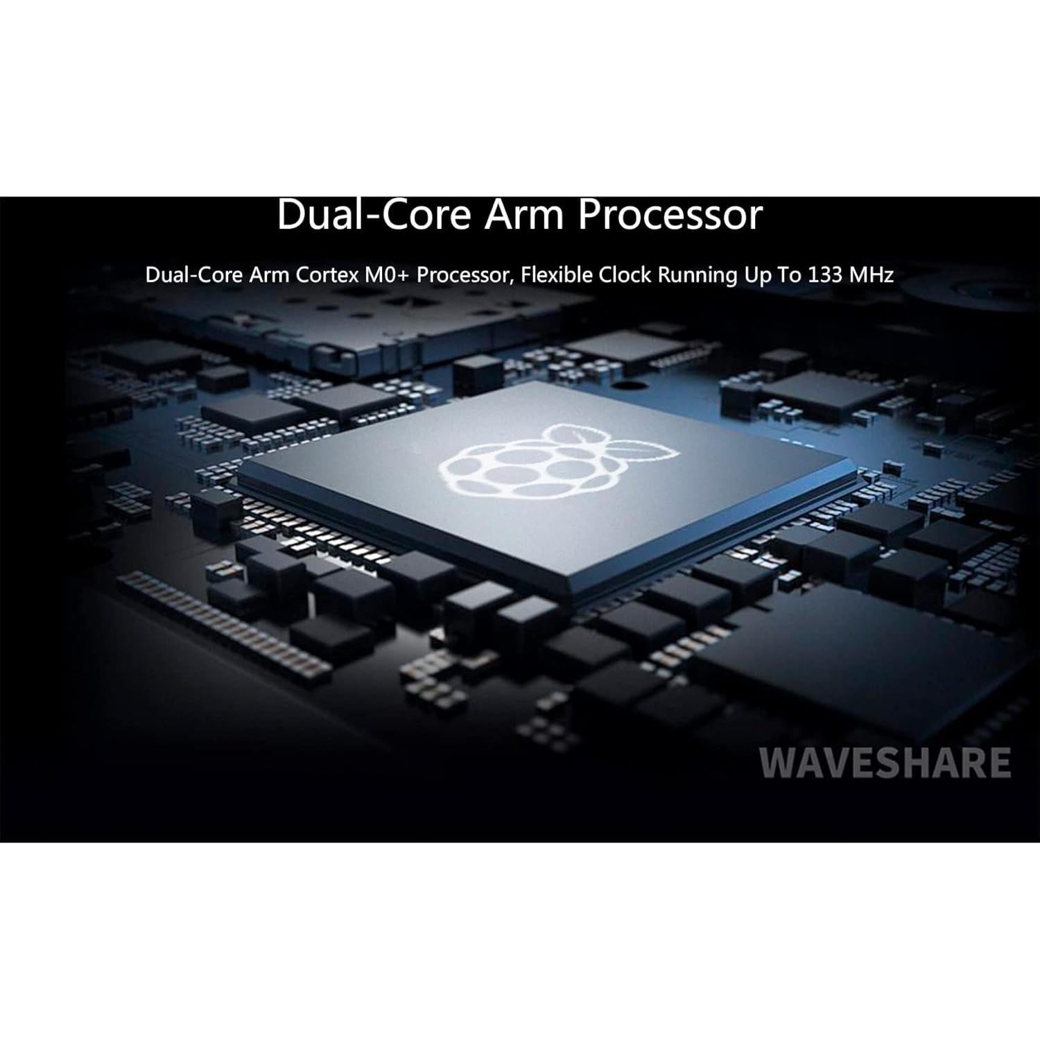 Placa MCU RP2040-Zero Mini Waveshare, 2MB Flash, USB-C