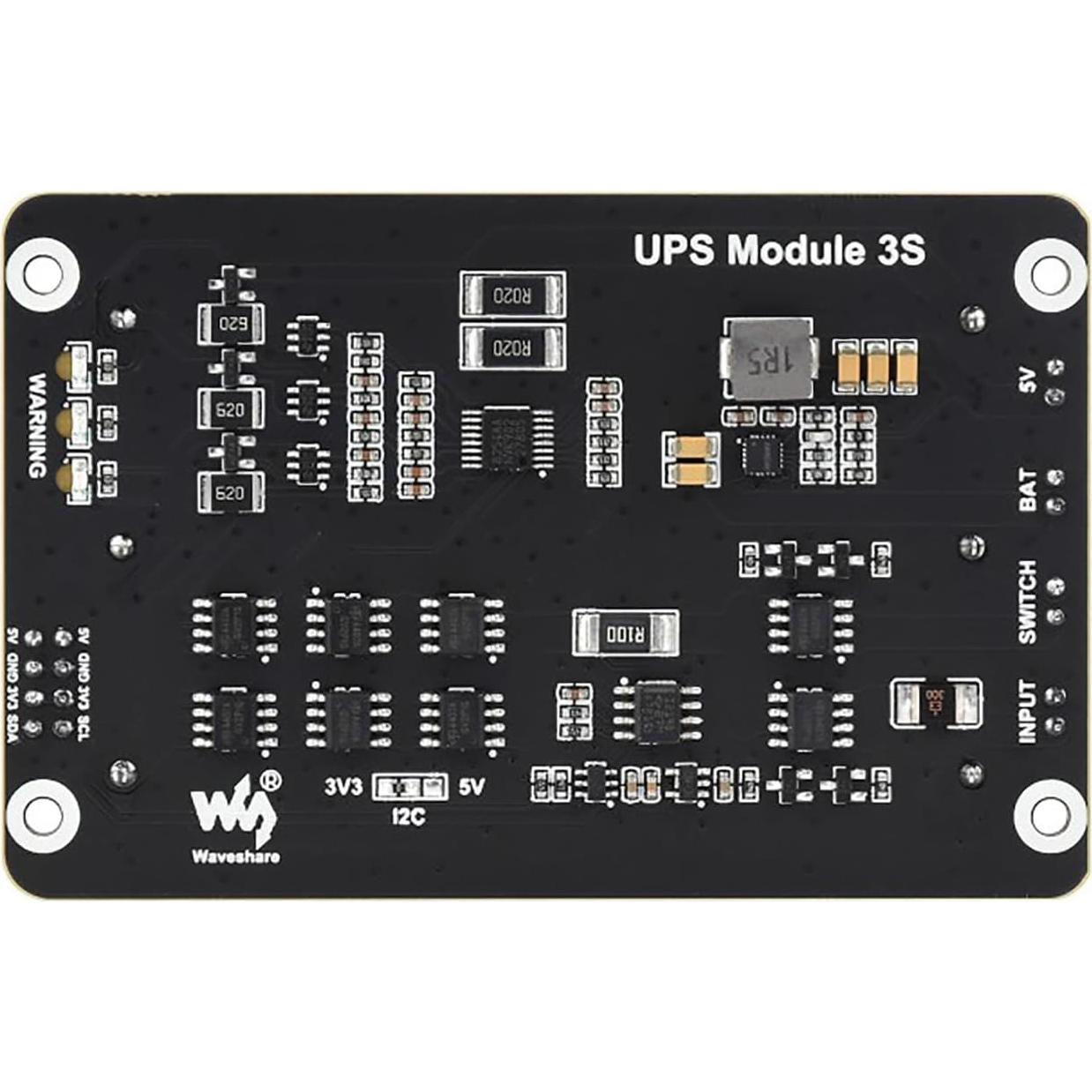 Módulo UPS iiunius 3S 5V 5A para Raspberry Pi y Jetson Nano