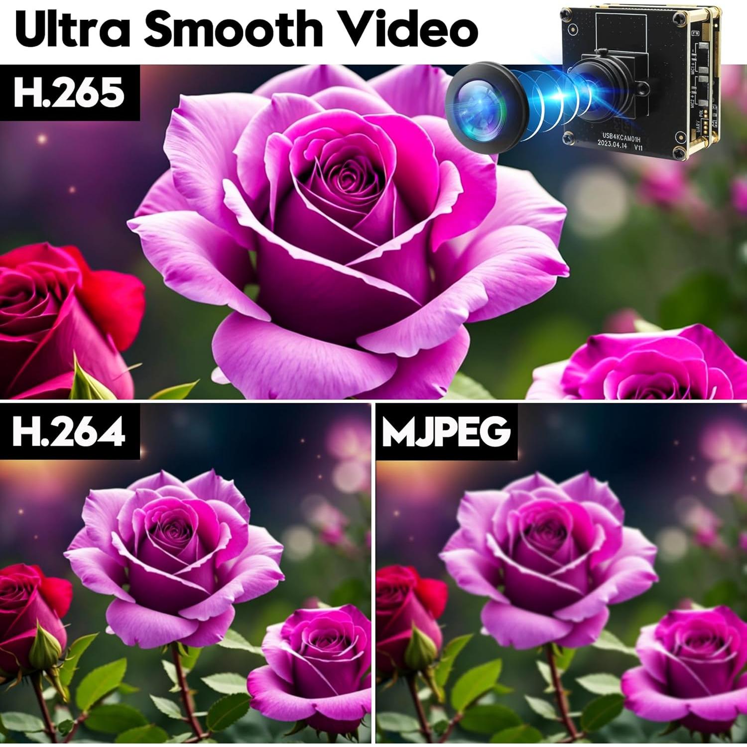 Cámara USB HDMI 4K IFWATER con Lente Ojo de Pez 180°