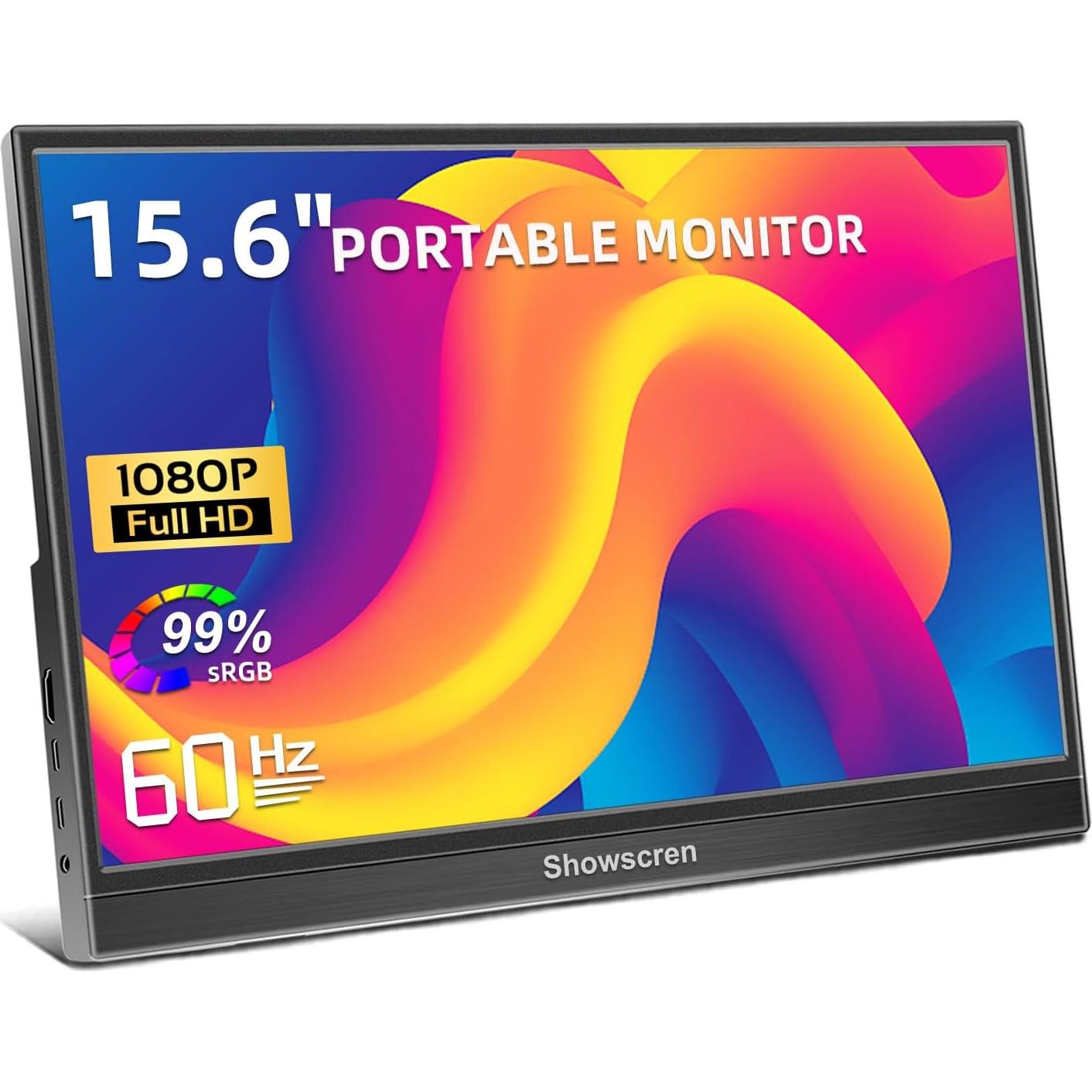 Monitor Portátil 15.6" FHD IPS USB-C HDMI - Kenowa