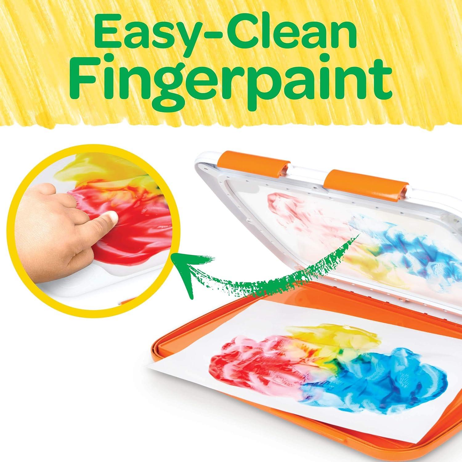 Set de Pintura con Dedos Crayola Lavable para Niños