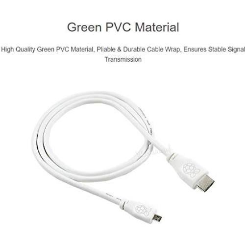 Cable Micro HDMI a HDMI TOP1 1M 4K Ultra HD Raspberry Pi 4