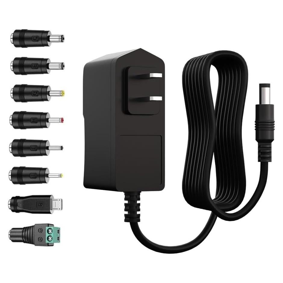 Adaptador de Alimentación 5V 1A ENGFYADSY con 8 Conectores