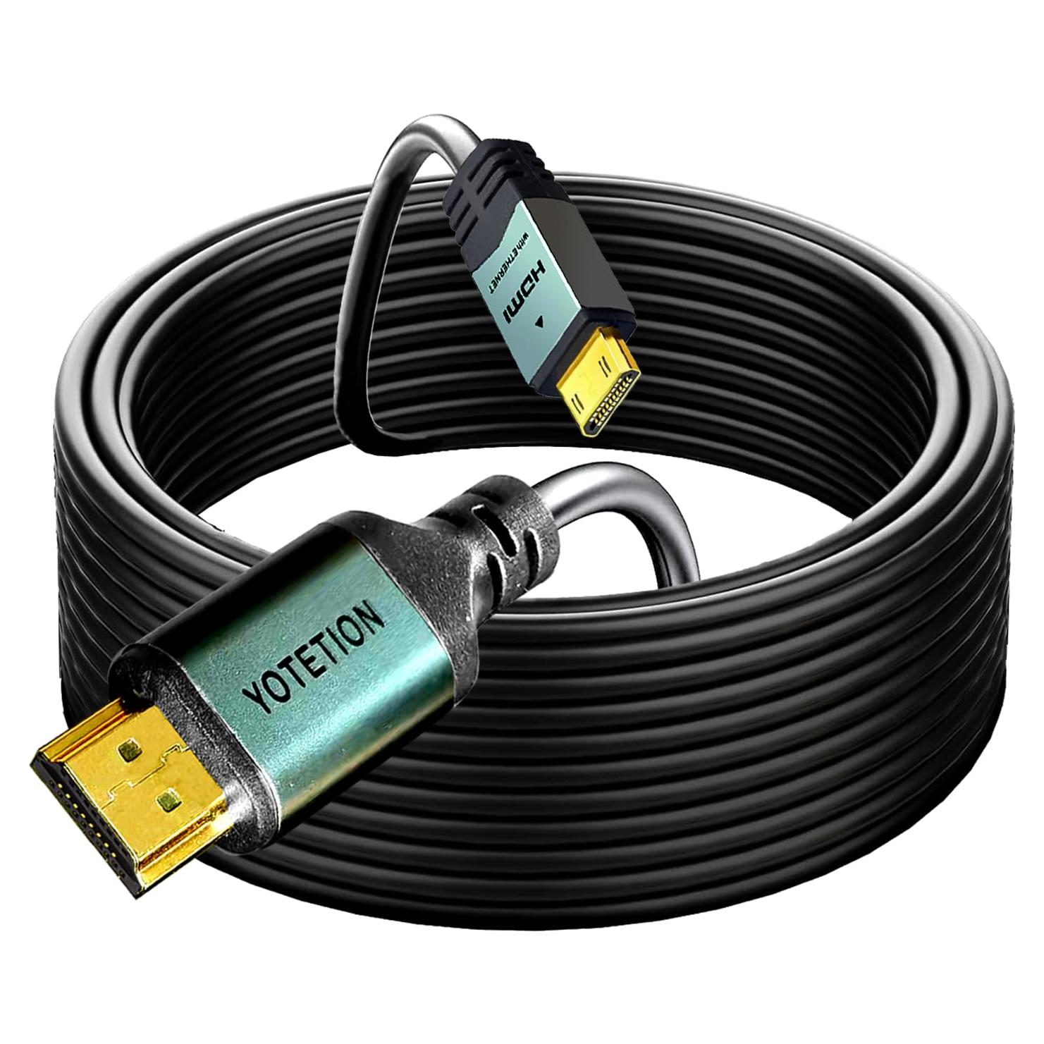 Cable Mini HDMI a HDMI 18.3m CableCreation 4K 30Hz