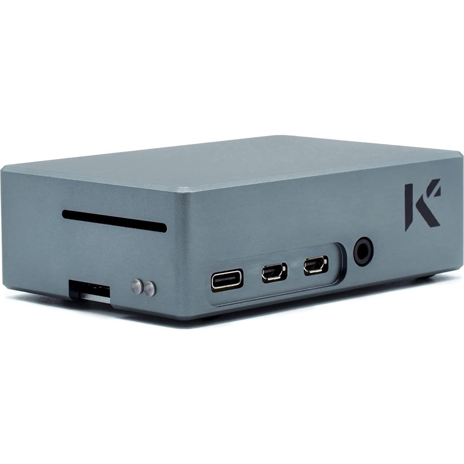 Caja de Aluminio KKSB para Raspberry Pi 4 con Disipador