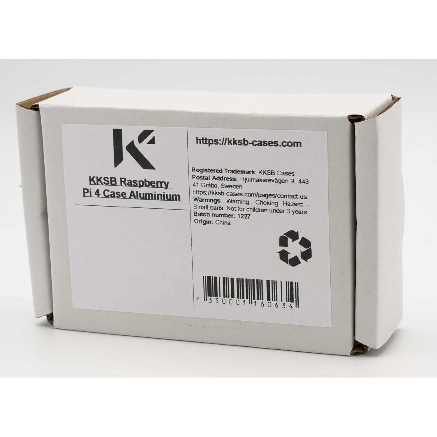 Caja de Aluminio KKSB para Raspberry Pi 4 con Disipador