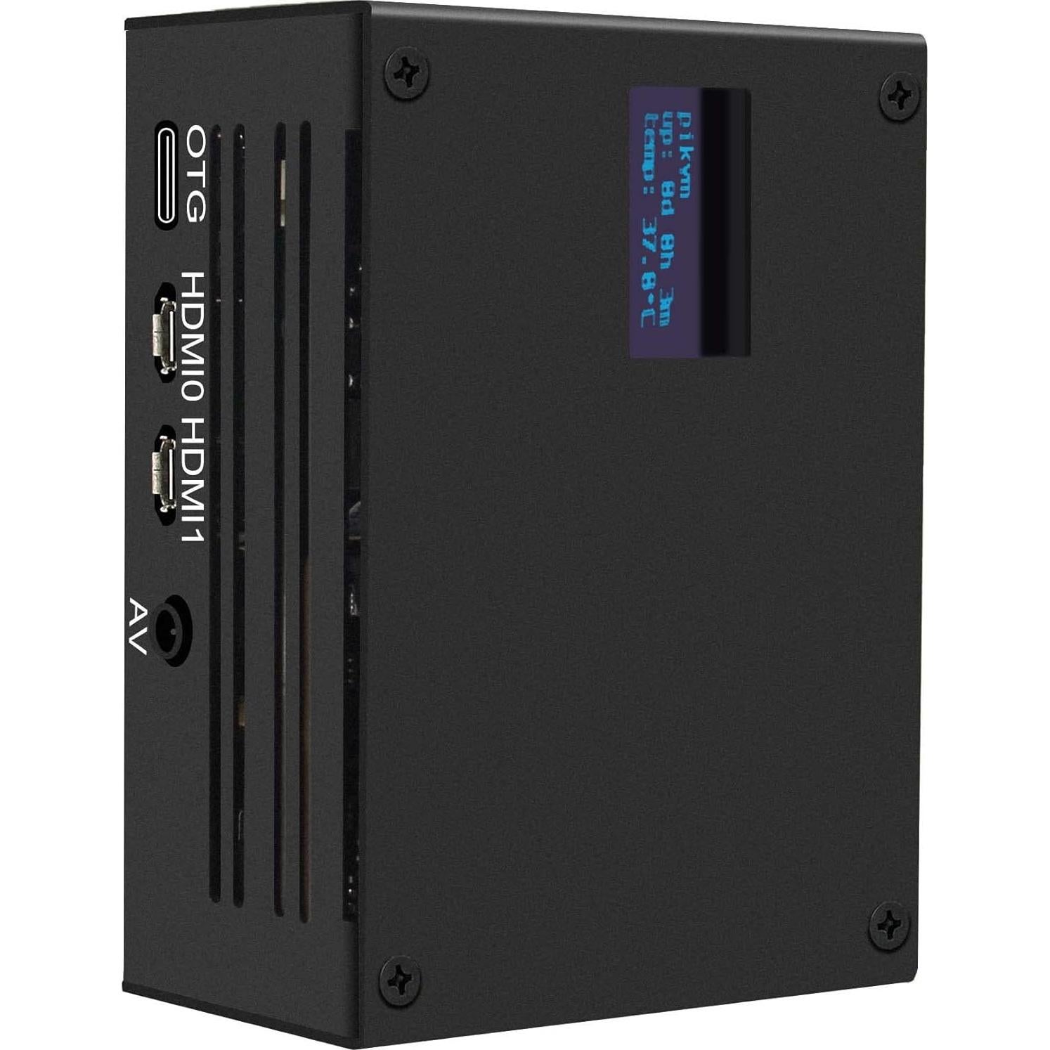 Kit KVM-A3 Geekworm para Raspberry Pi 4 con adaptador 20W