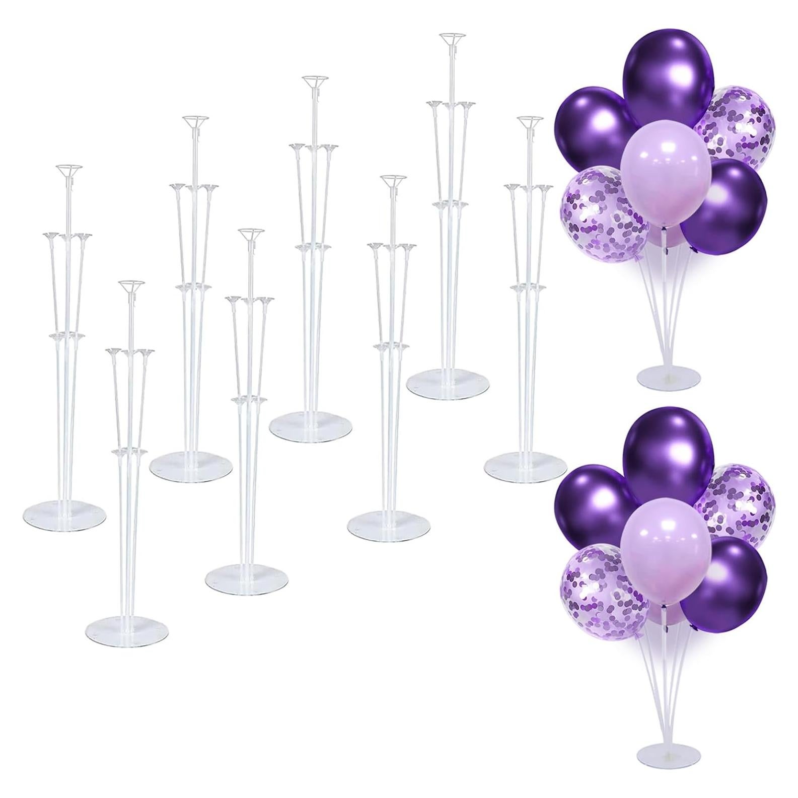 Kit Soporte para Globos ROYUYE 8 Sets Decoración Fiesta