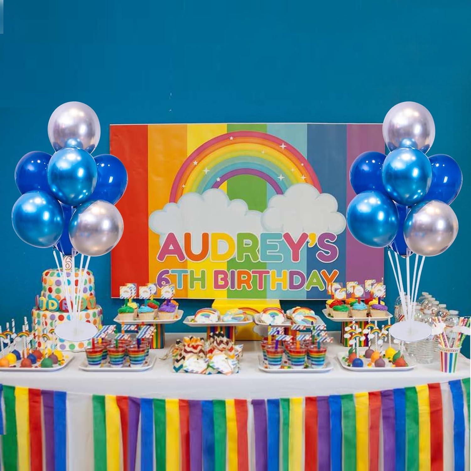 Kit Soporte para Globos ROYUYE 8 Sets Decoración Fiesta