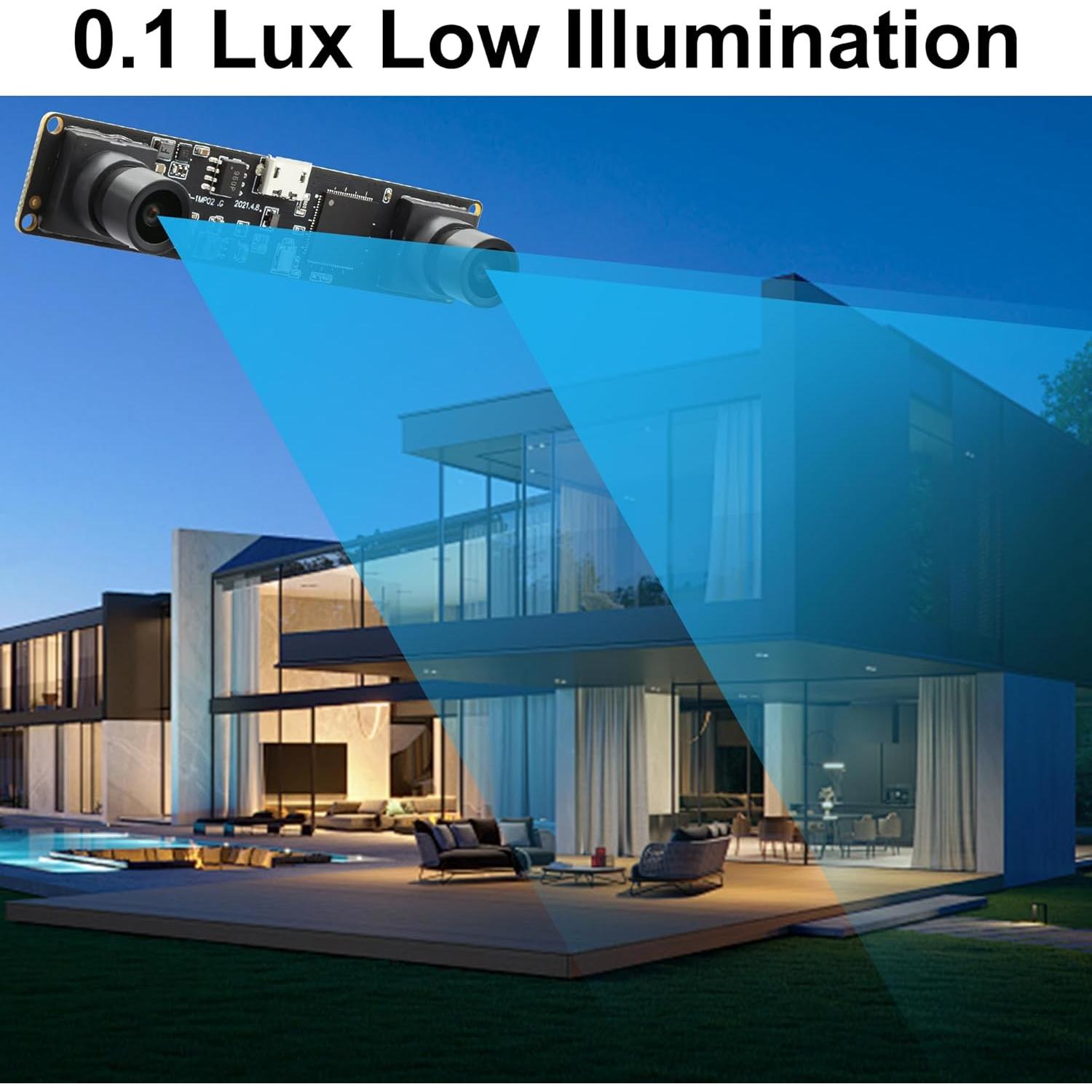 Cámara USB Estéreo Doble Lente Hotpet 1.3MP HD 960P