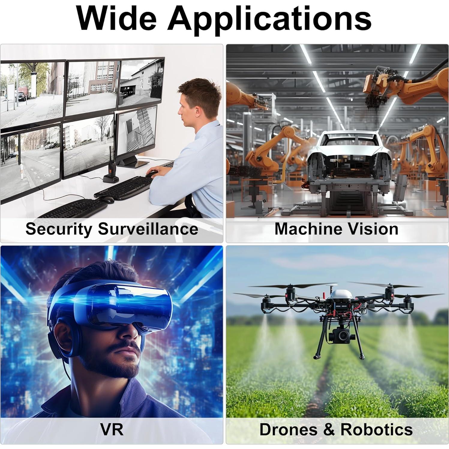 Cámara USB Estéreo Doble Lente Hotpet 1.3MP HD 960P