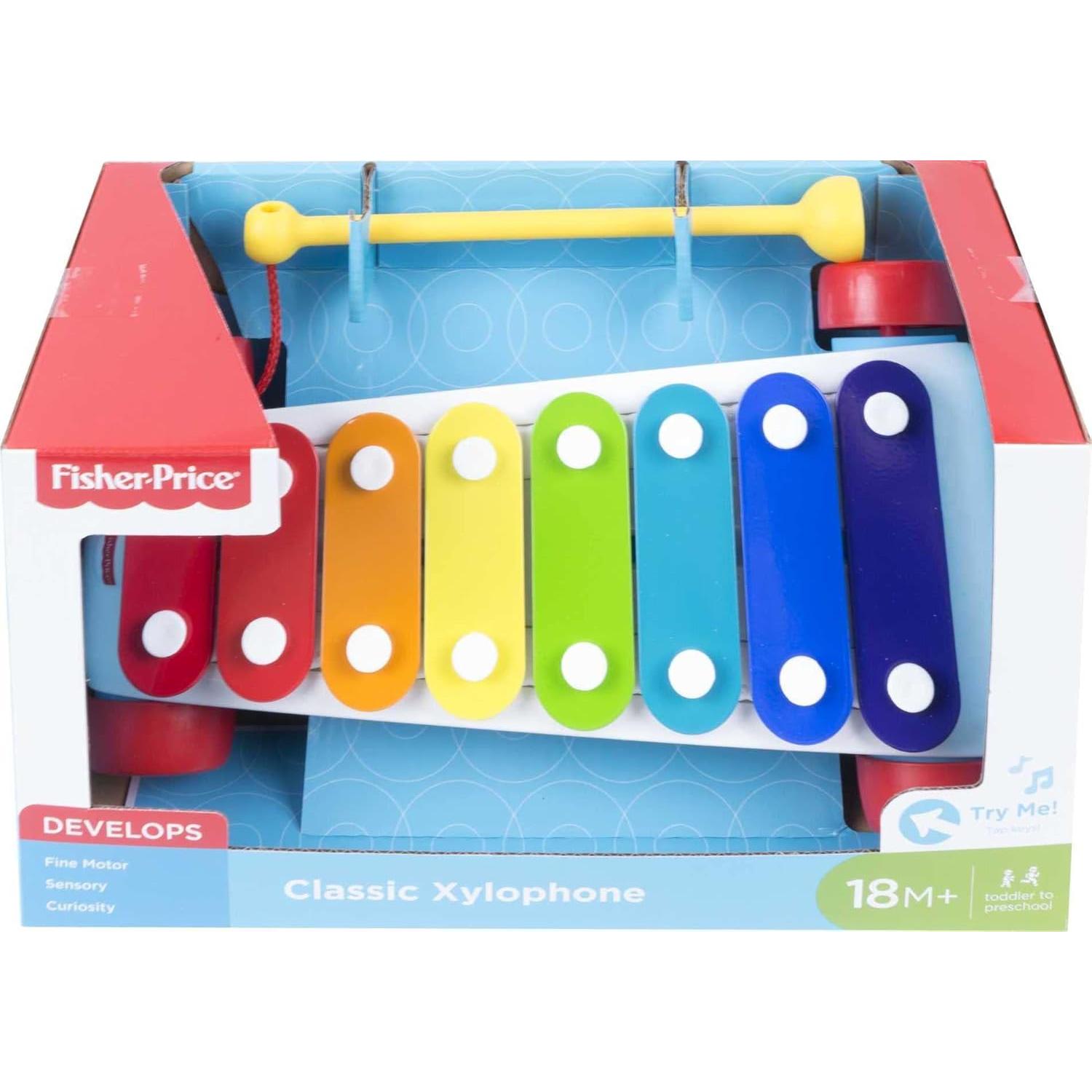 Juguete de Arrastre Fisher-Price Xilófono 8 Teclas Coloridas