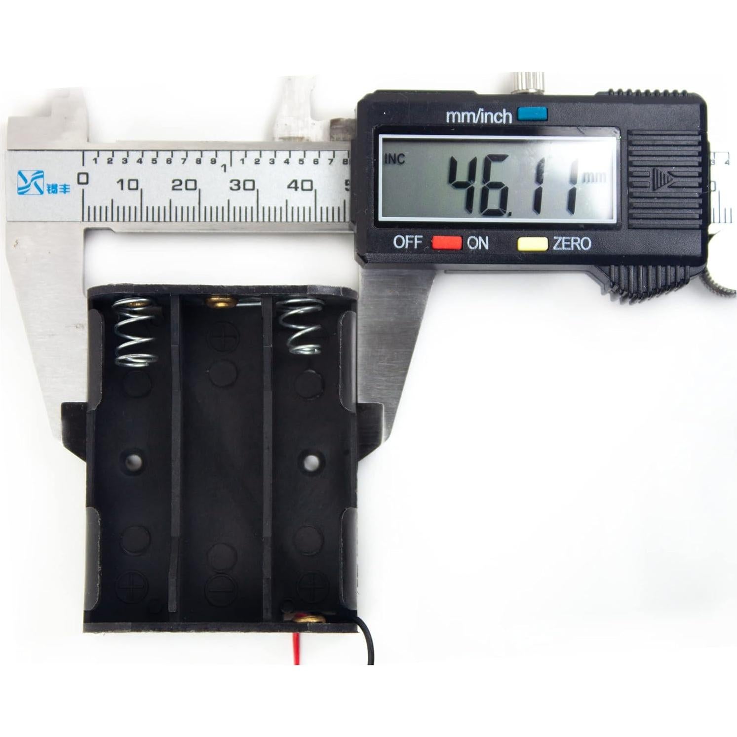 Soporte de Batería AA 3x1.5V con Conector USB Micro whiteeeen