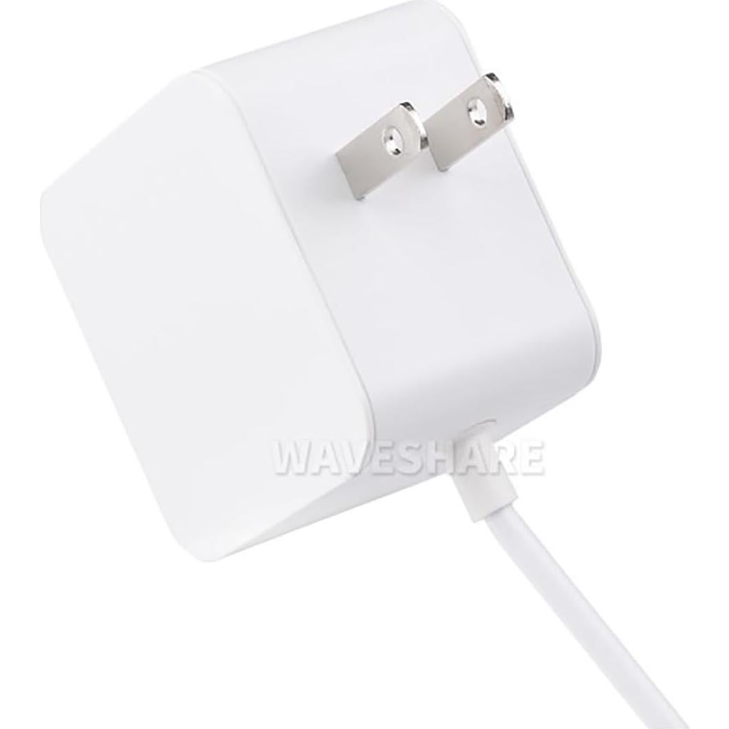 Fuente de Alimentación Oficial 27W USB Tipo-C Raspberry Pi 5 Blanca