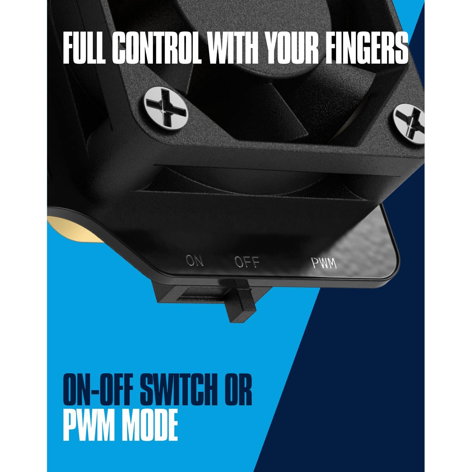 Ventilador Mini Argon HAT para Raspberry Pi 4 - 30mm PWM