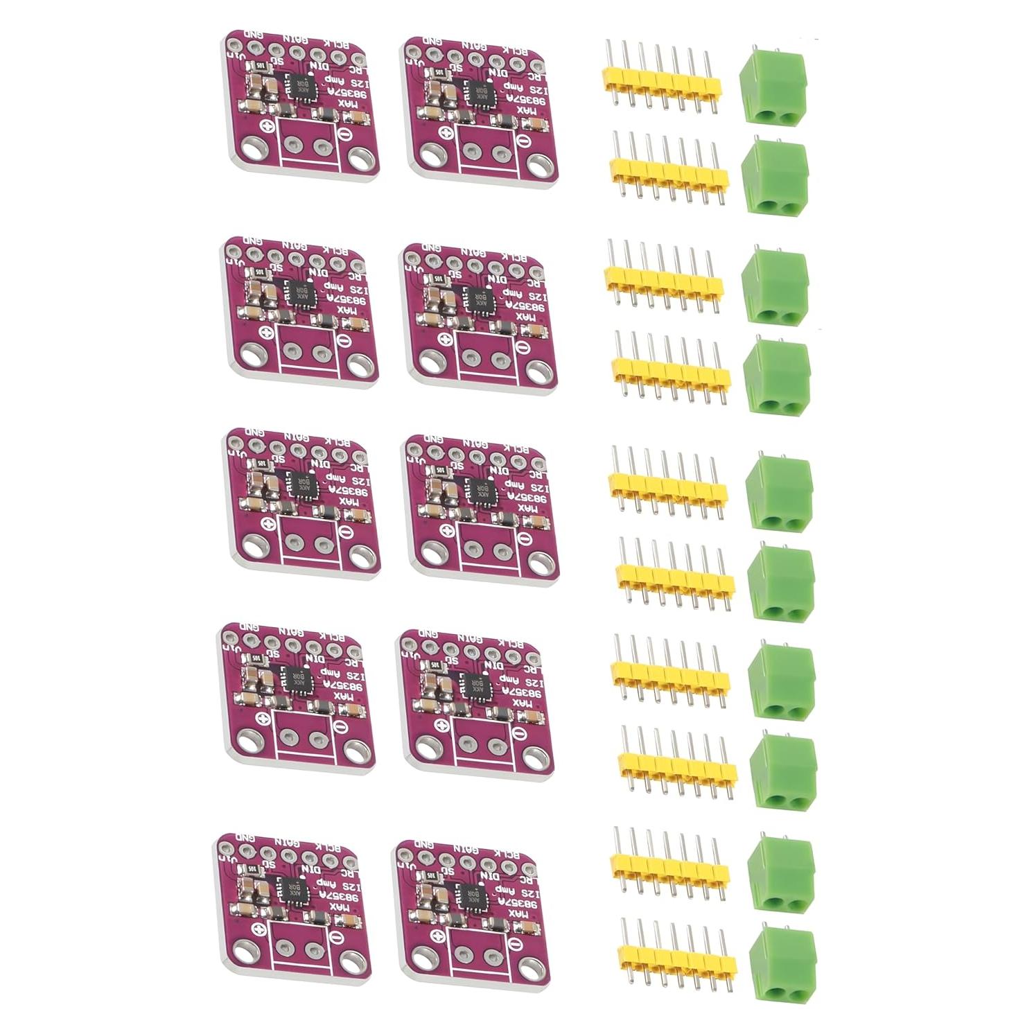 10 Pcs Módulo Amplificador de Audio I2S MAX98357 PAMEENCOS