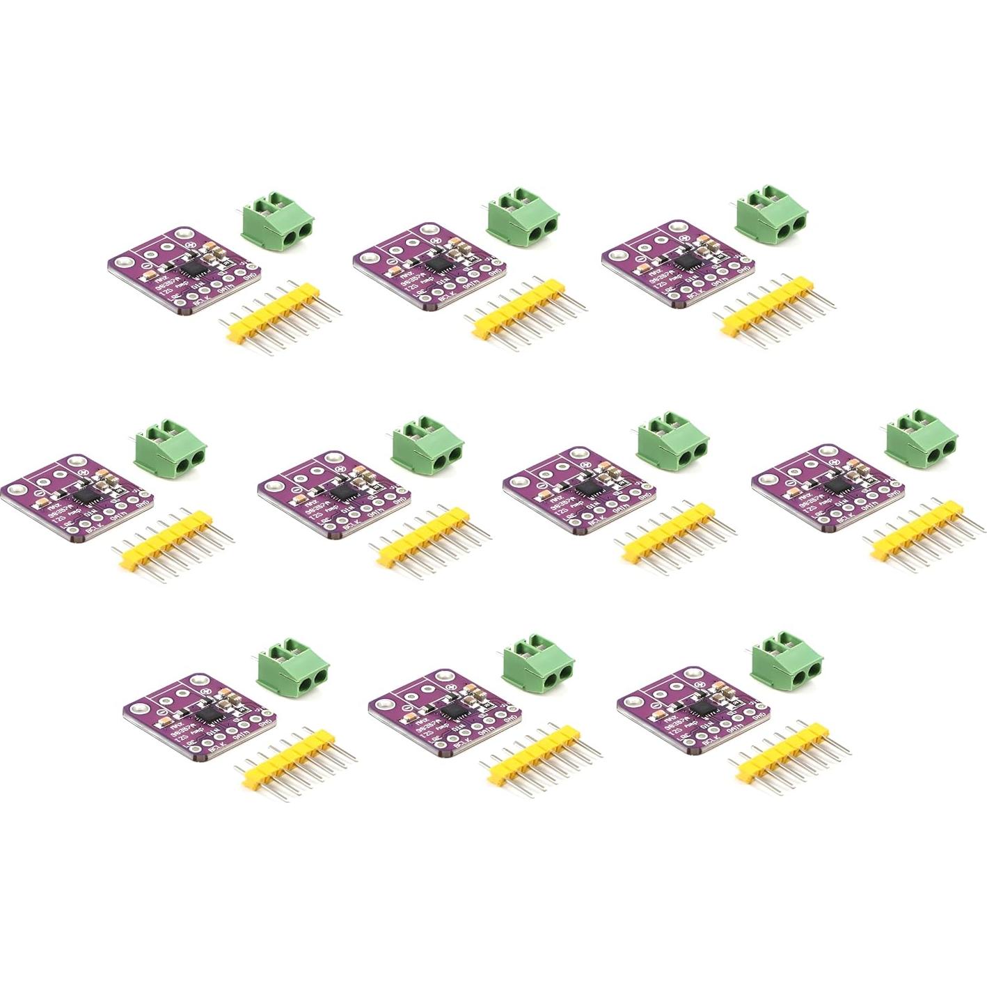 10 Pcs Módulo Amplificador de Audio I2S MAX98357 PAMEENCOS