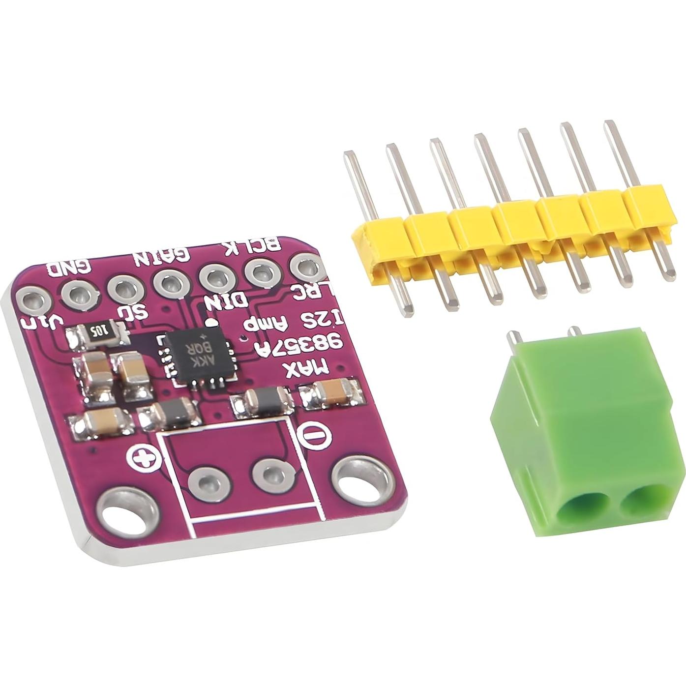 10 Pcs Módulo Amplificador de Audio I2S MAX98357 PAMEENCOS