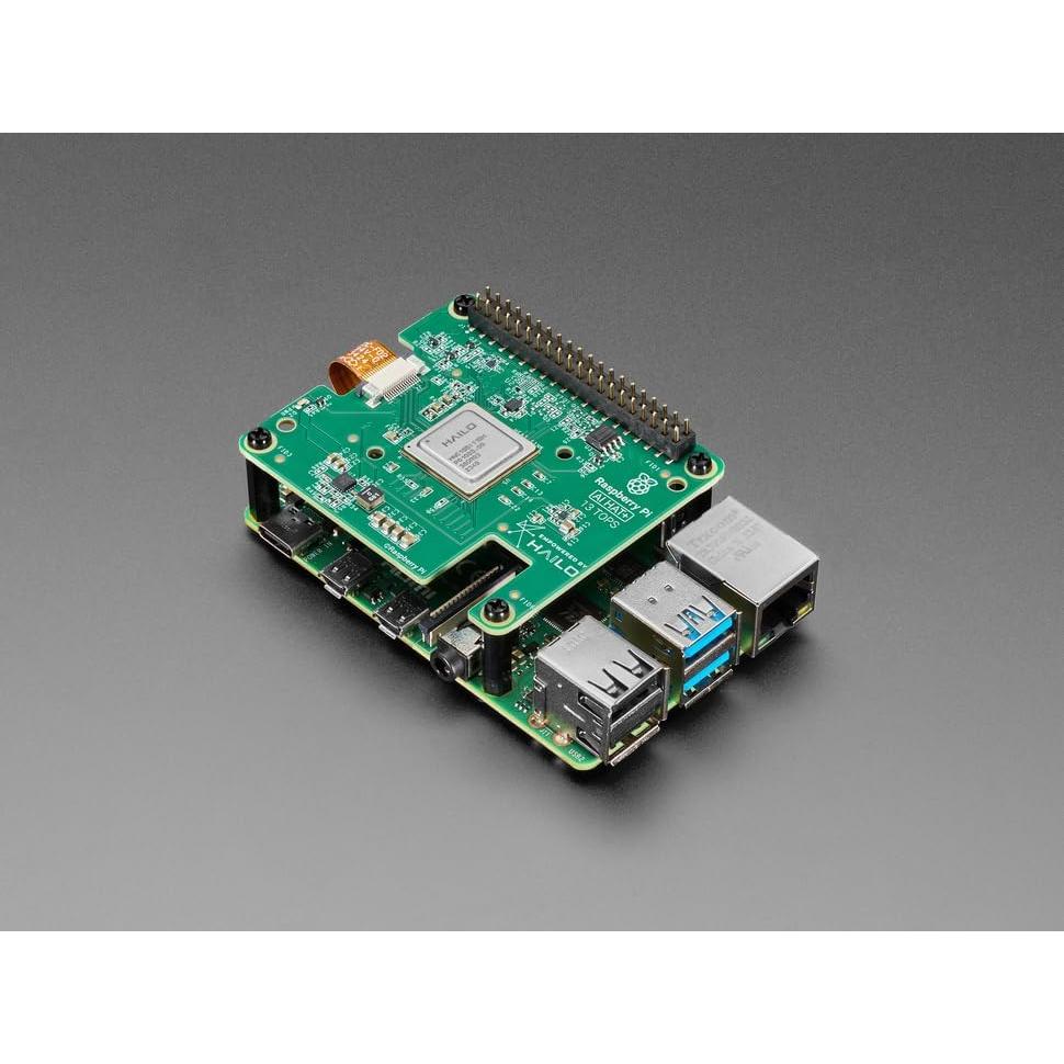 Kit de IA Raspberry Pi 5 con M.2 HAT+ y Módulo Hailo 13 TOPS