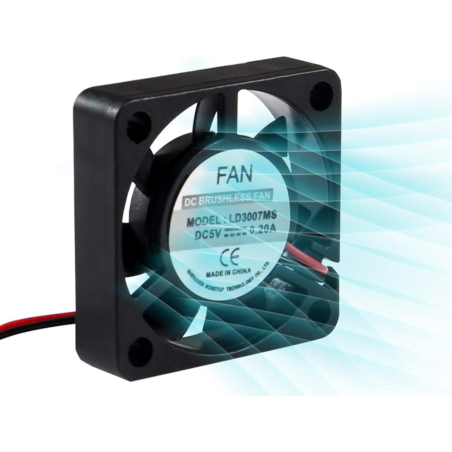 6 Ventiladores de Refrigeración AITIAO 30x30mm para Raspberry Pi