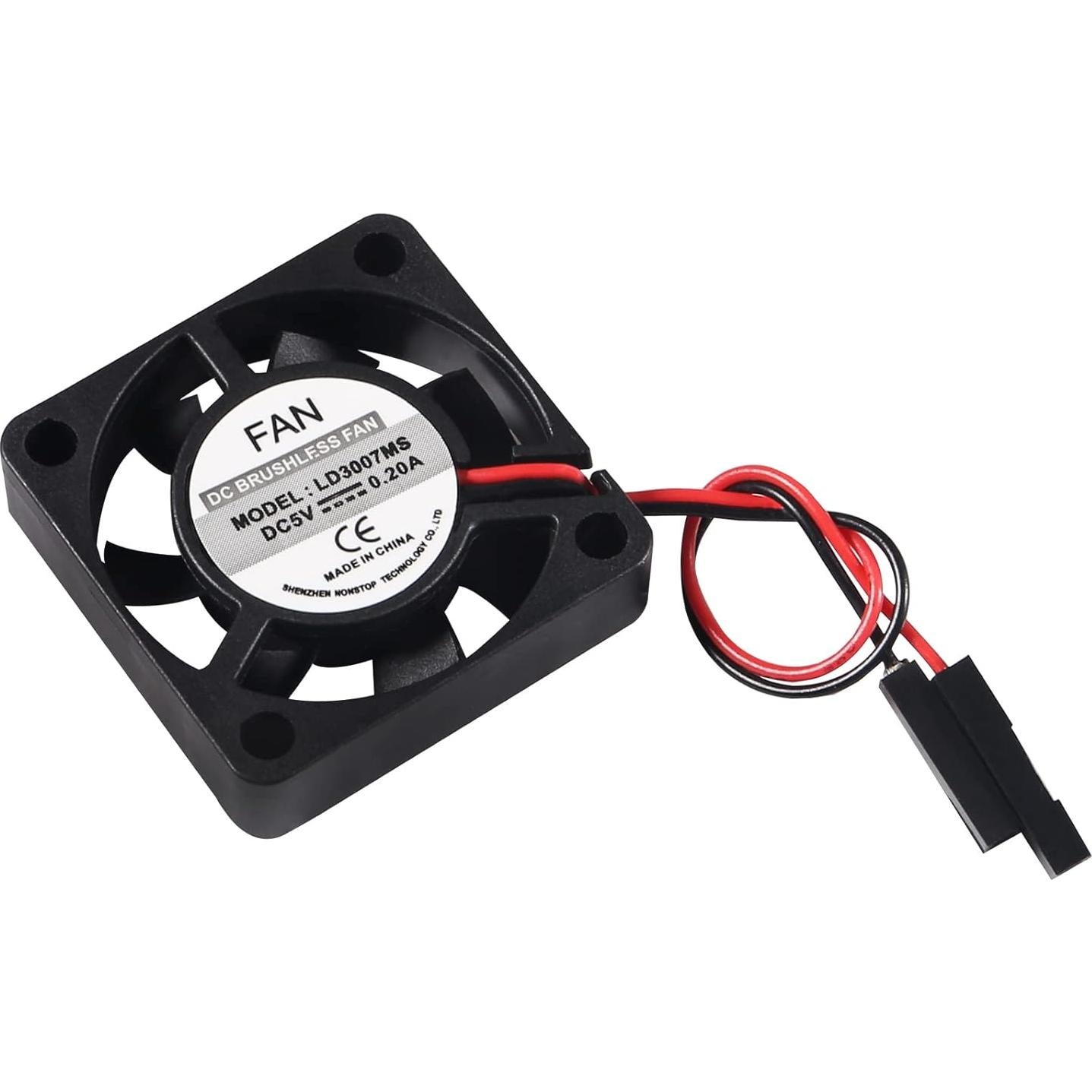 6 Ventiladores de Refrigeración AITIAO 30x30mm para Raspberry Pi