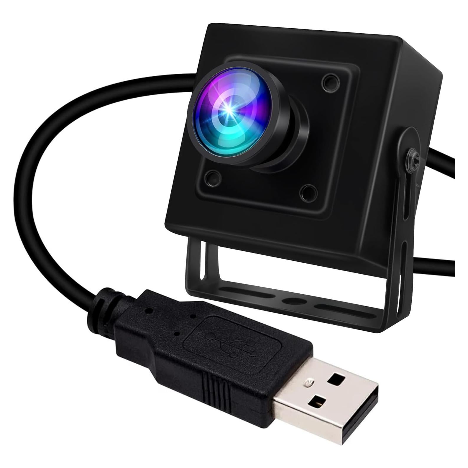 Cámara USB 4K IEights con lente ojo de pez 170° HD