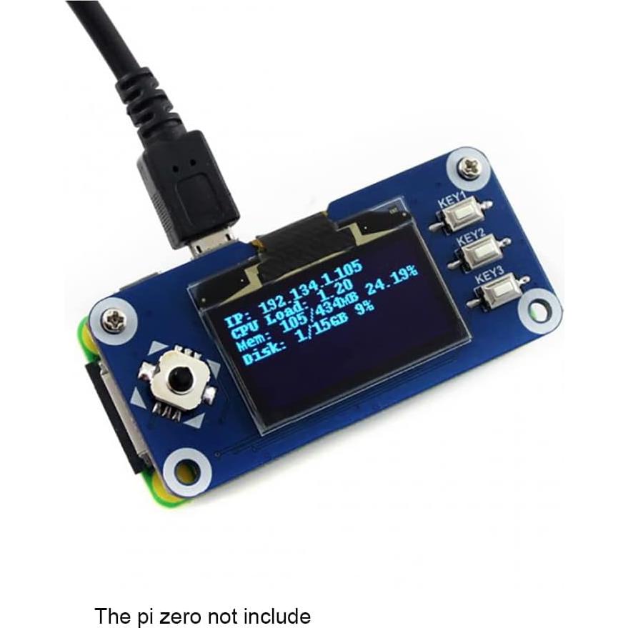 Pantalla OLED 1.3" Coolwell SH1106 para Raspberry Pi y Jetson Nano