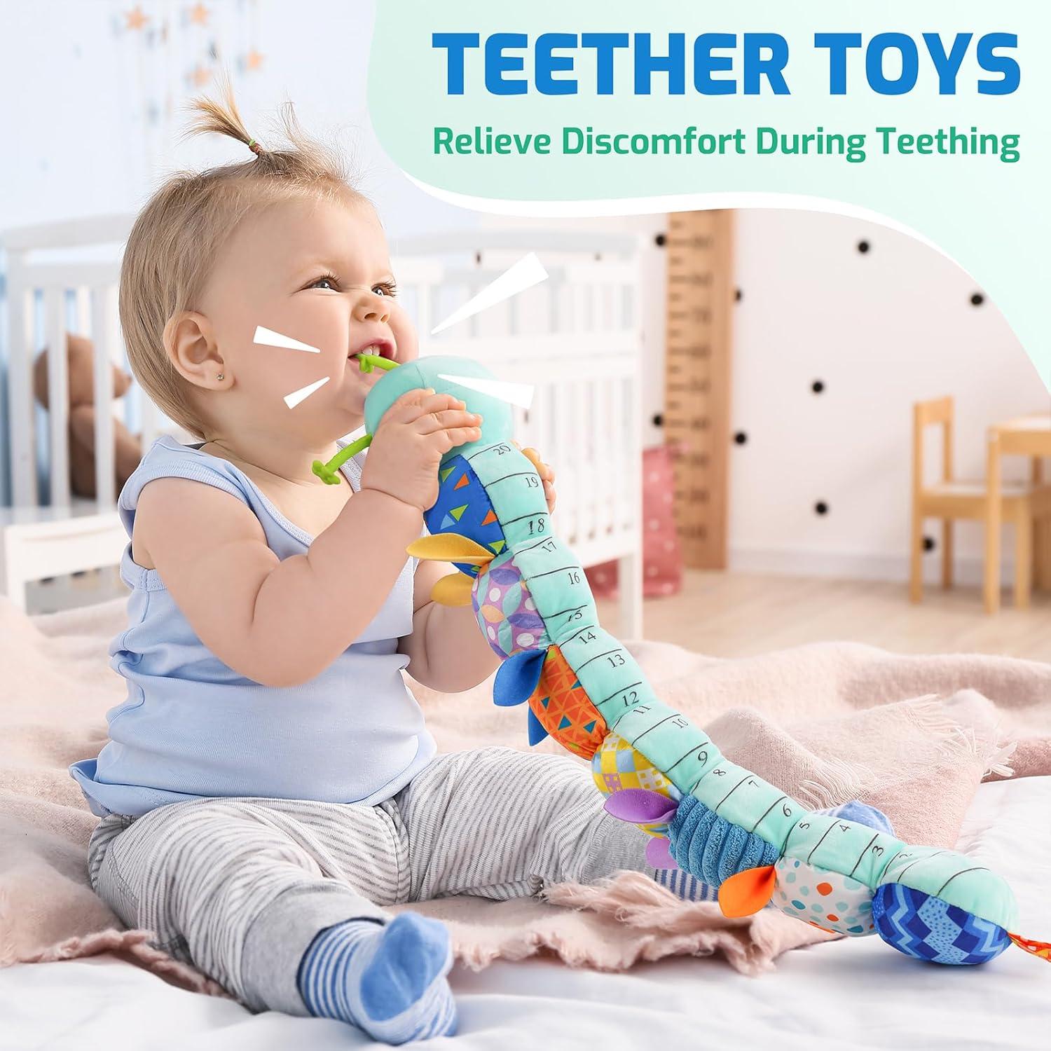 Juguete Musical para Bebés Sumobaby Oruga Azul 50 cm