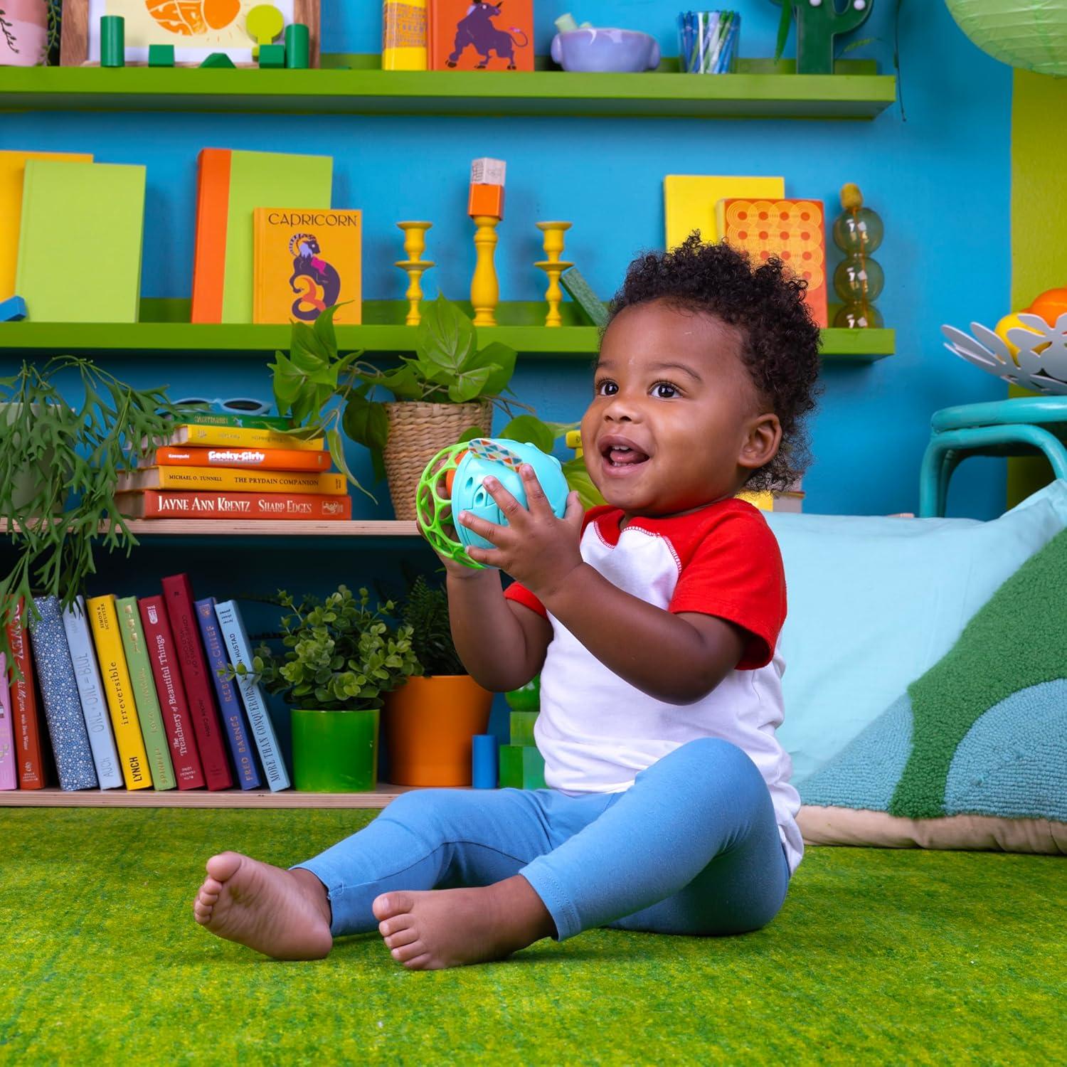 Sonajero Musical Iluminado Bright Starts Elefante Unisex