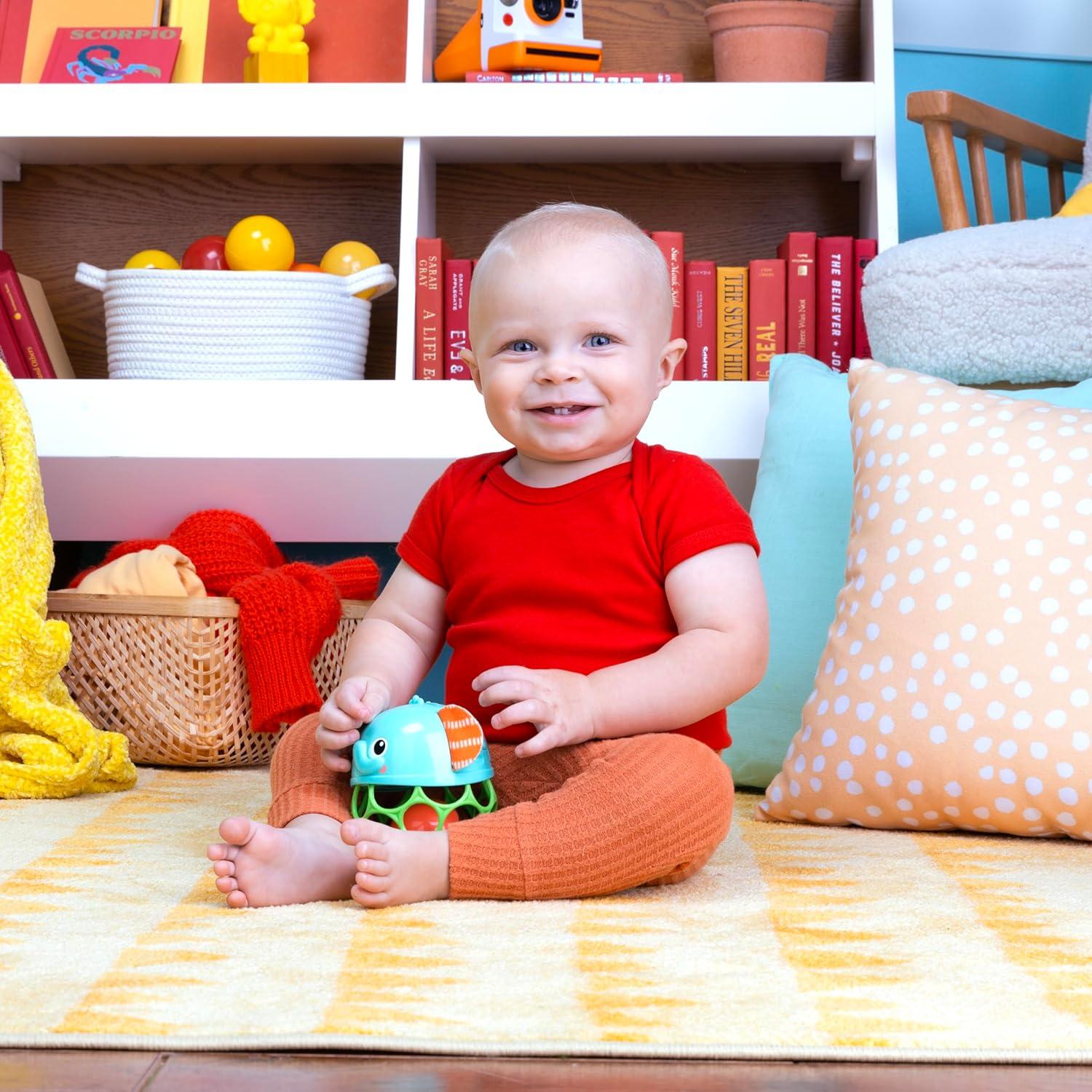 Sonajero Musical Iluminado Bright Starts Elefante Unisex