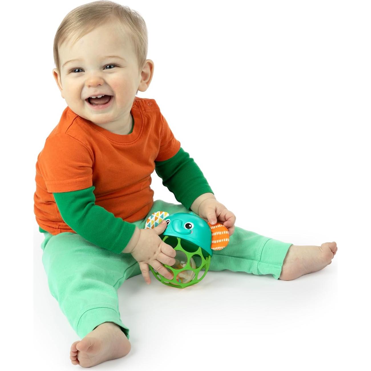 Sonajero Musical Iluminado Bright Starts Elefante Unisex