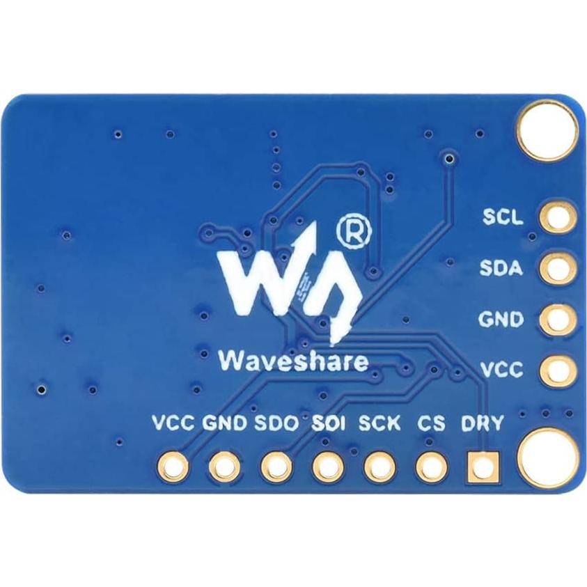 BMM150 3-Axis Magnetometer Sensor, Compatible with Raspberry Pi 5/4B/3B/Zero/Zero W/Zero 2W/Pico/Pico W/Pico WH, Digital Compass Sensor, Magnetic Field Measurement